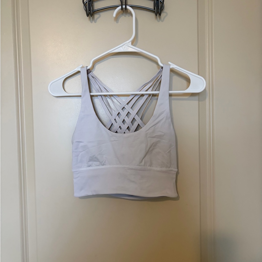 Lululemon Athletica Light Gray Sports Bra